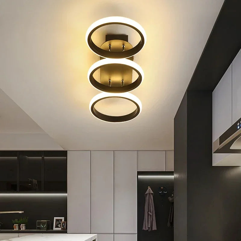 Plafonnier LED Design – Éclairage Moderne pour Couloir, Chambre & Salon